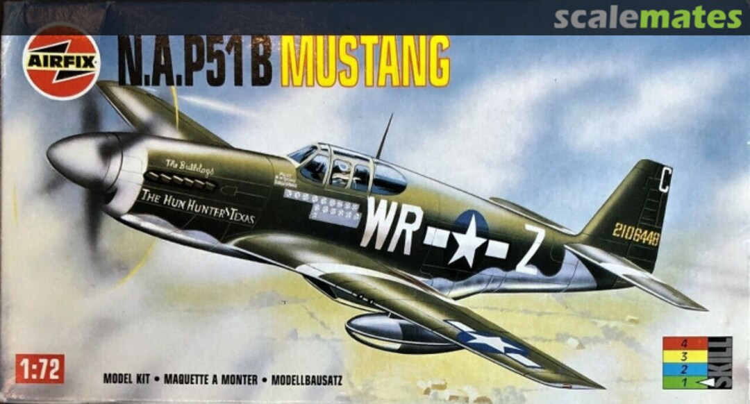 Boxart N.A.P51B Mustang 02083 Airfix