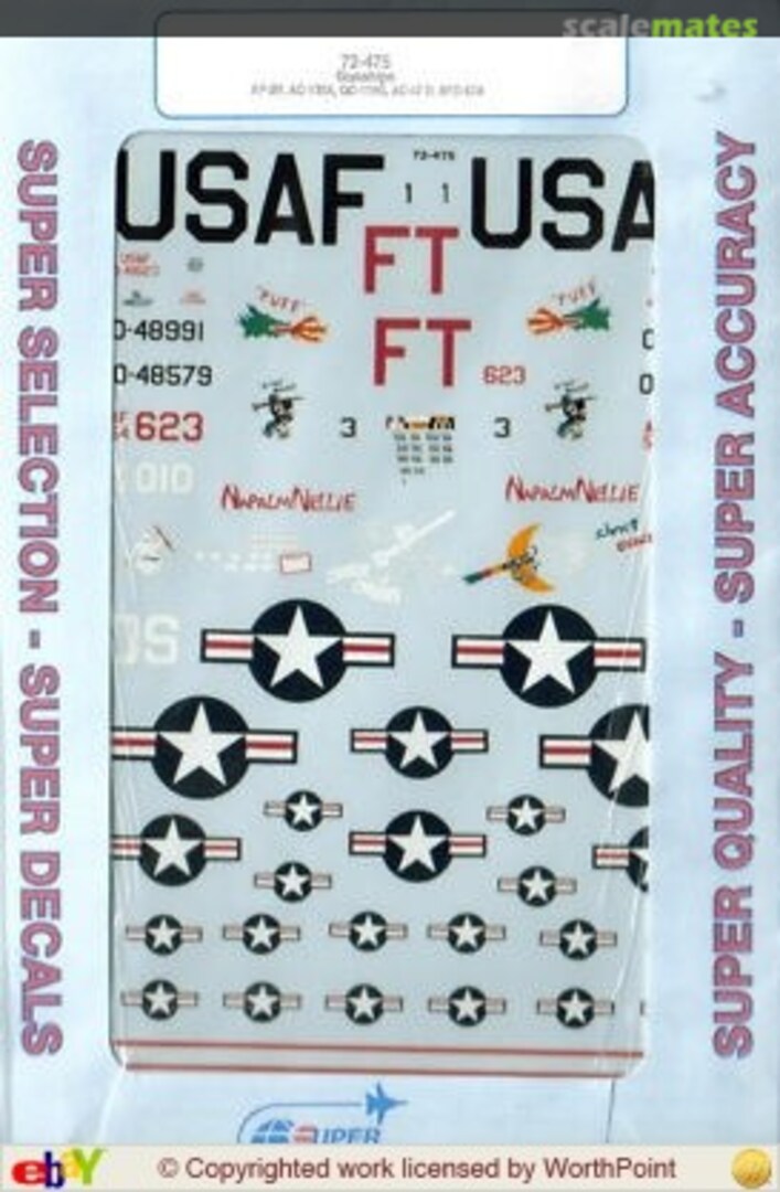 Boxart USAF South East Asia (SEA) Gunships 72-475 SuperScale International