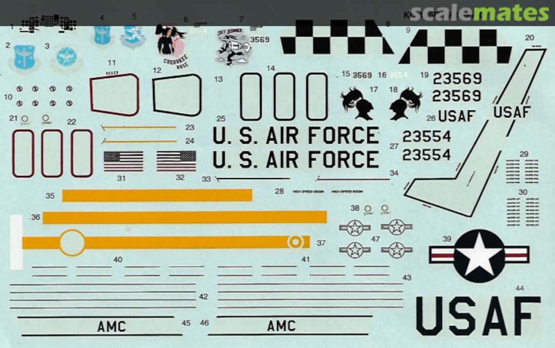 Contents KC-135R Stratotanker 8909 AMT/ERTL