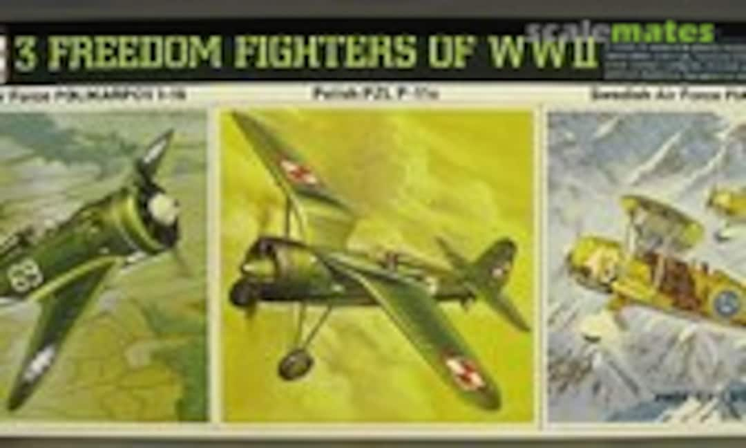 1:72 3 Freedom Fighters of WWII (Revell H-678-130)