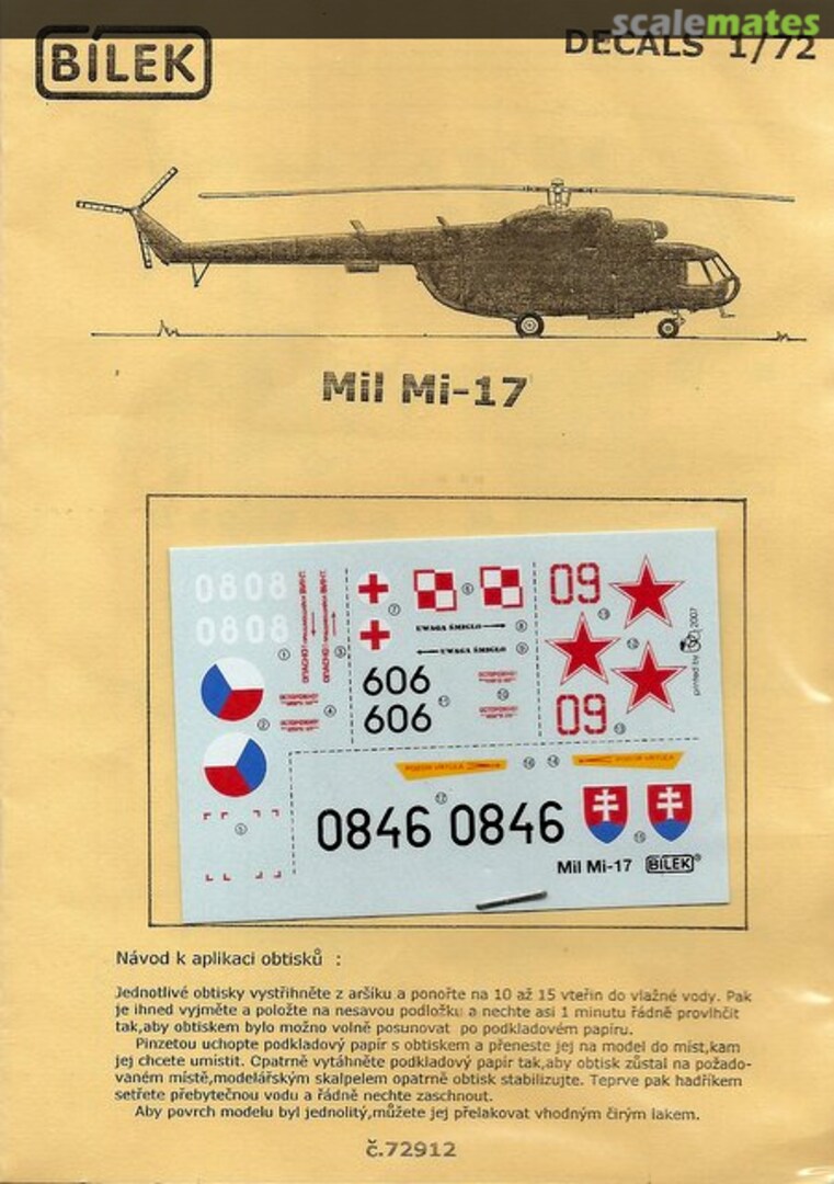 Boxart Mil Mi-17 72912 Bilek