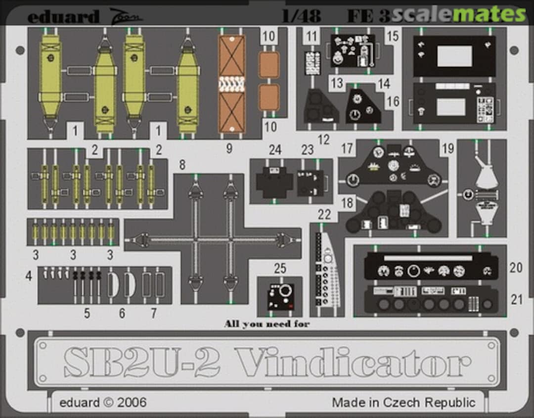 Boxart SB2U-2 Vindicator FE325 Eduard