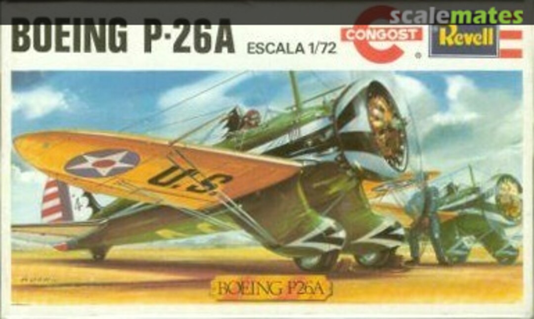 Boxart Boeing P-26A H-656 Revell/Congost