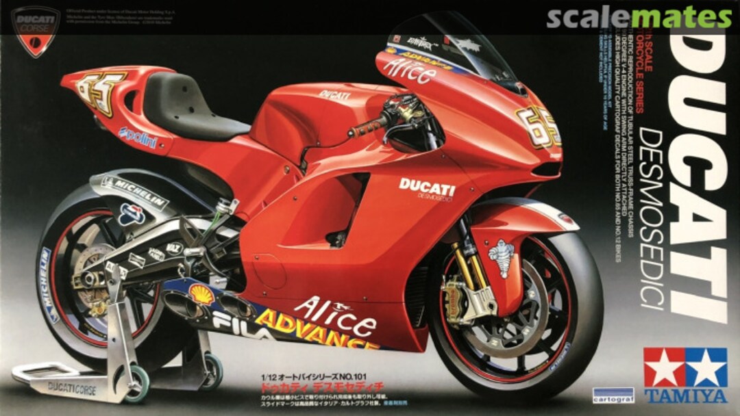 Boxart Ducati Desmosedici GP4 14101 Tamiya