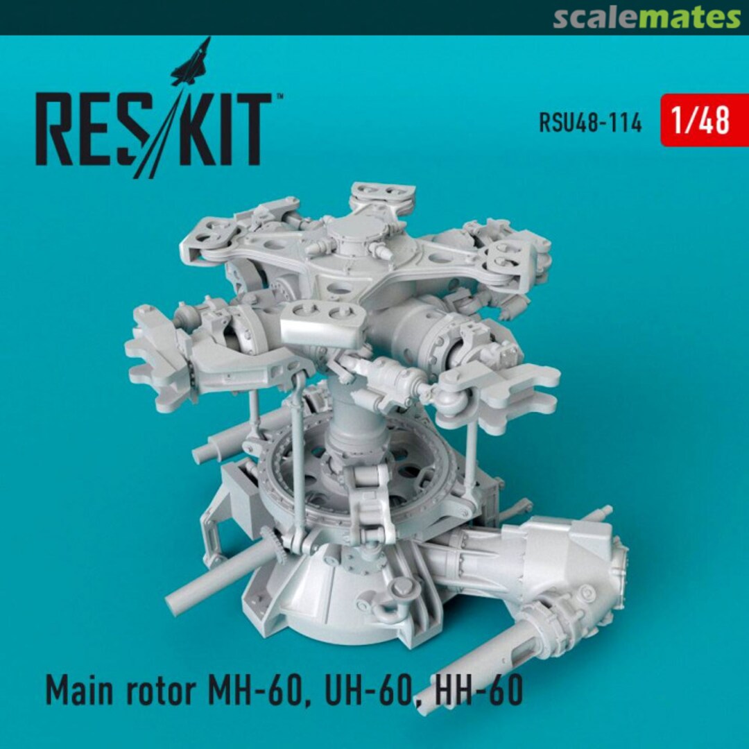 Boxart Main Rotor MH-60, UH-60, HH-60 RSU48-0114 ResKit