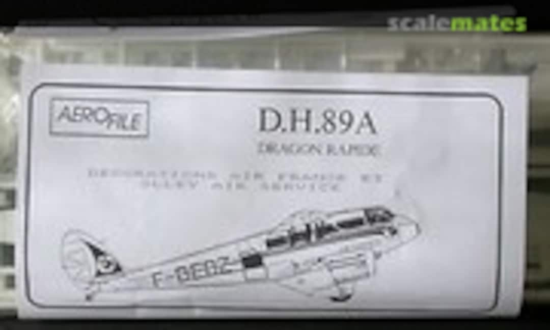 1:72 D.H.89A Dragon Rapide (AeroFile )