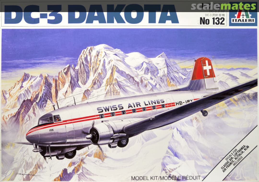 Boxart DC-3 Dakota 132 Italeri