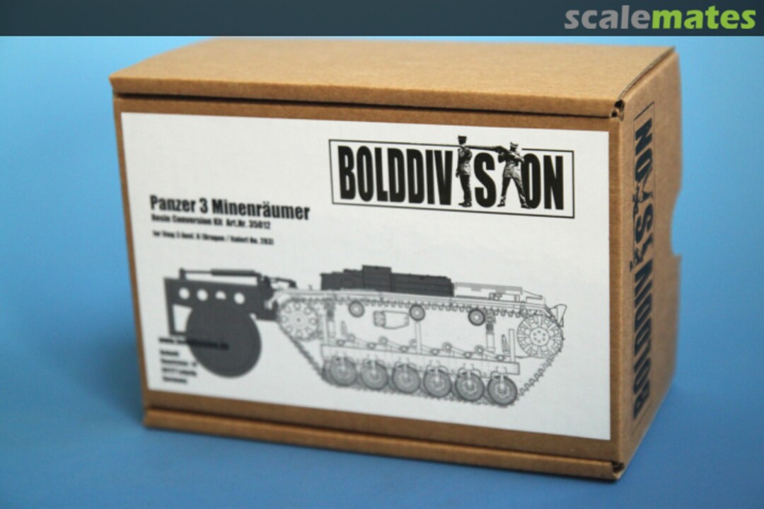 Boxart Panzer 3 Mineroller conversion set 35012 Bolddivision