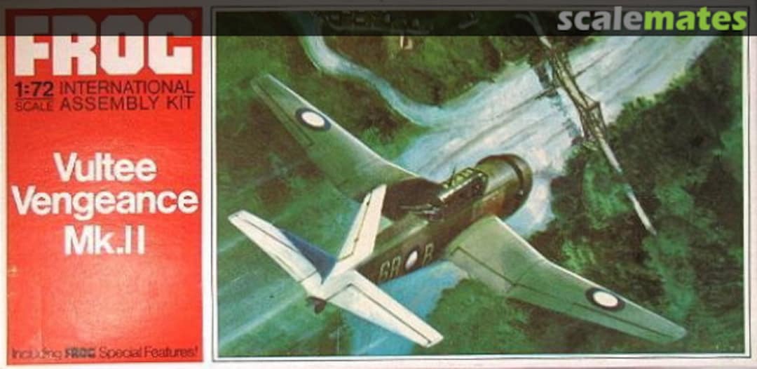 Boxart Vultee Vengeance Mk.II F199 FROG