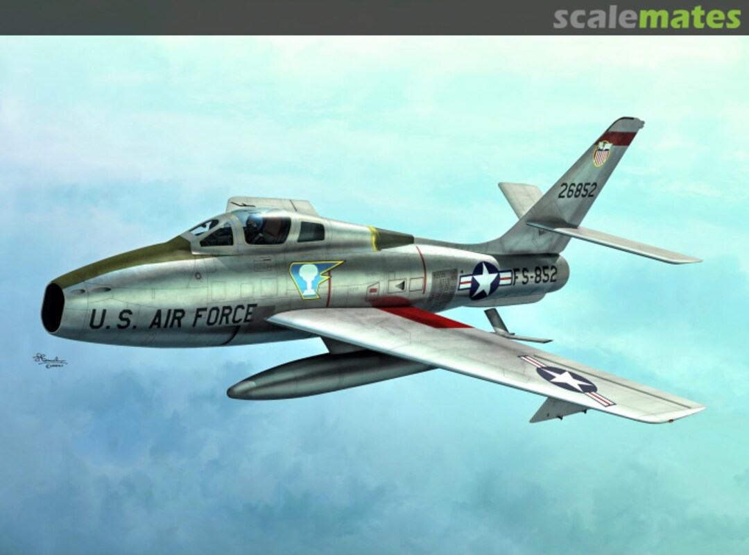 Boxart F-84F Thunderstreak SW 72146 Sword