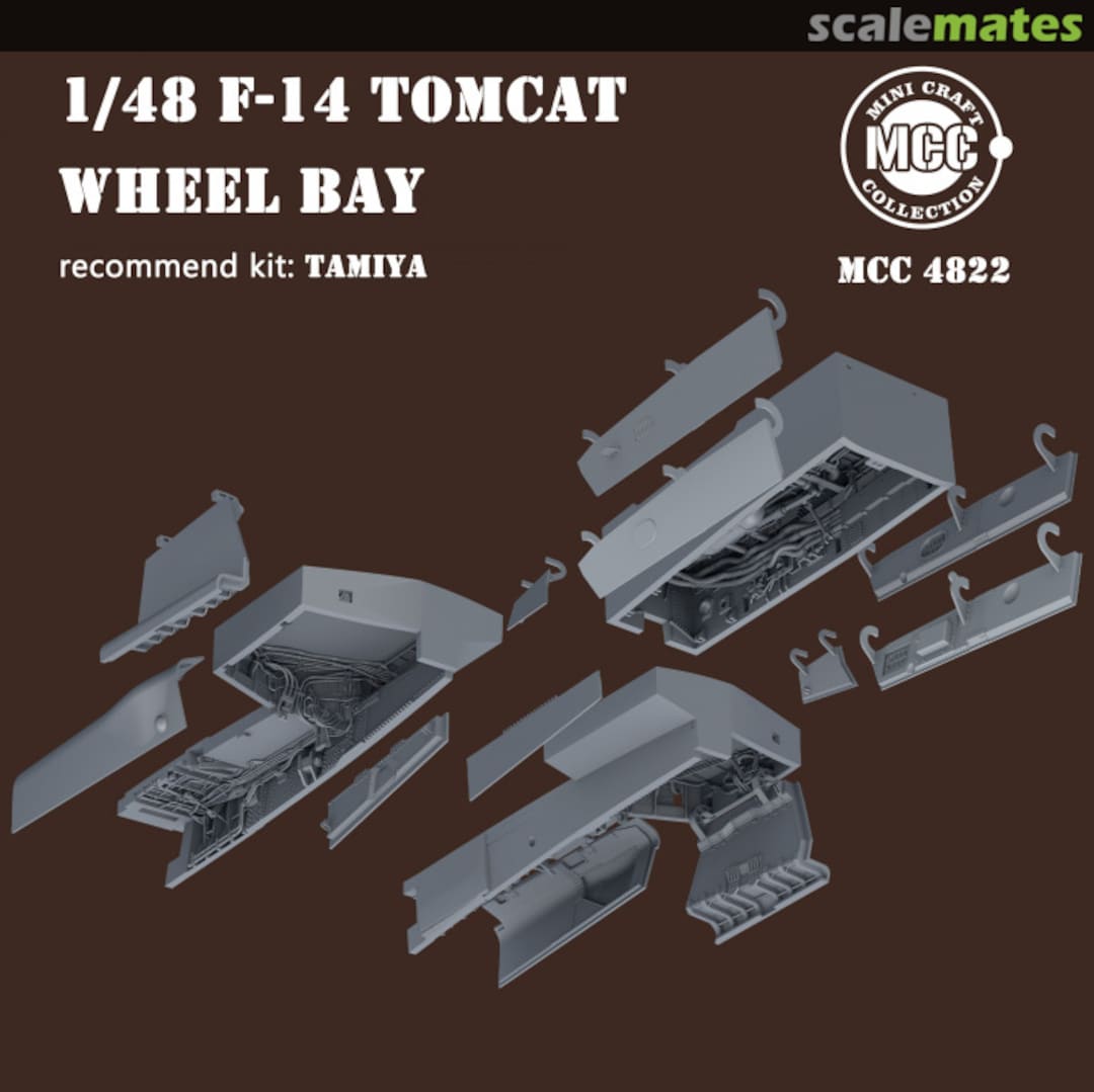 Boxart F-14 Tomcat Wheel Bay MCC4822 MINI CRAFT collection