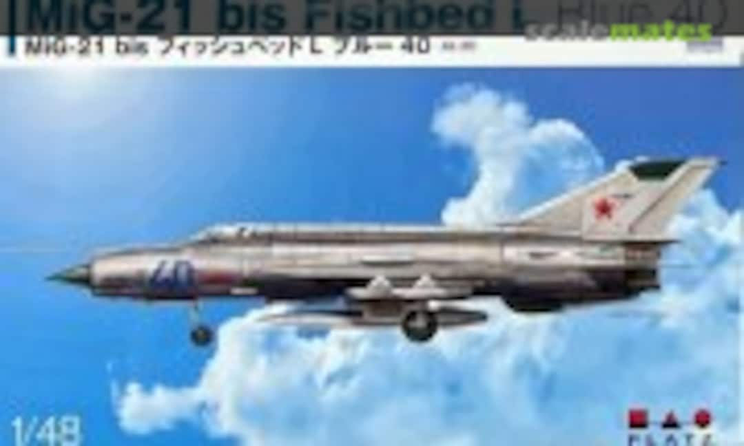 1:48 MiG-21bis Fishbed L Blue 40 (Platz AE-39)