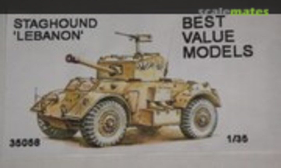 1:35 Staghound Lebanon armored car (Best Value Models 35058)