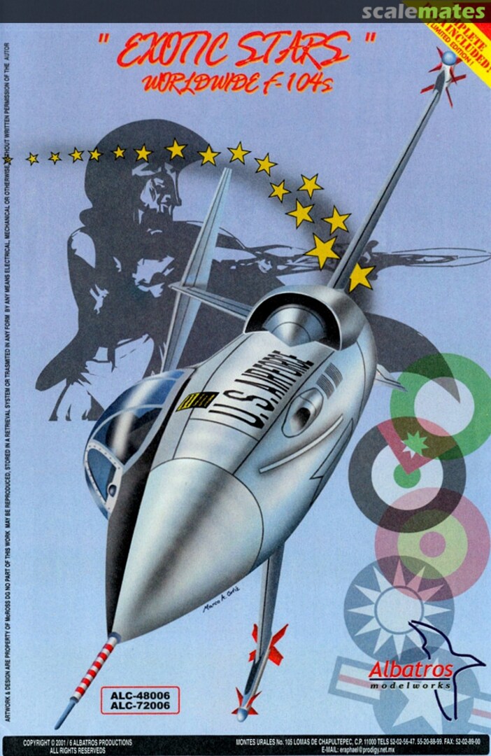 Boxart Exotic Stars ALC-48006 Albatros Modelworks