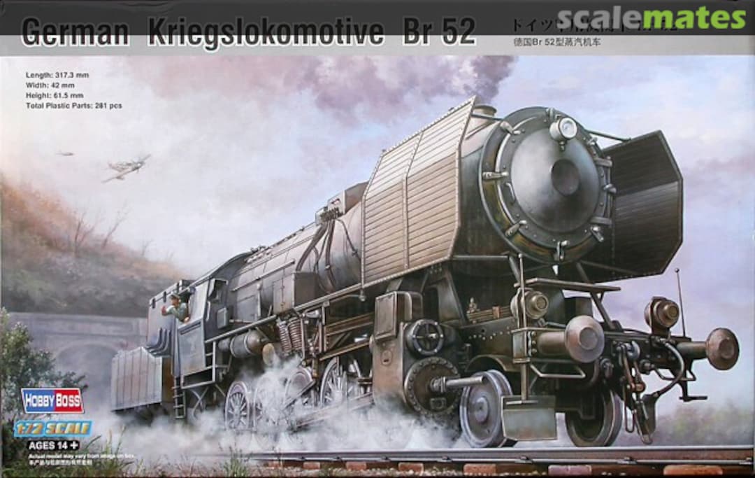 Boxart Kriegslokomotive BR 52 82901 HobbyBoss