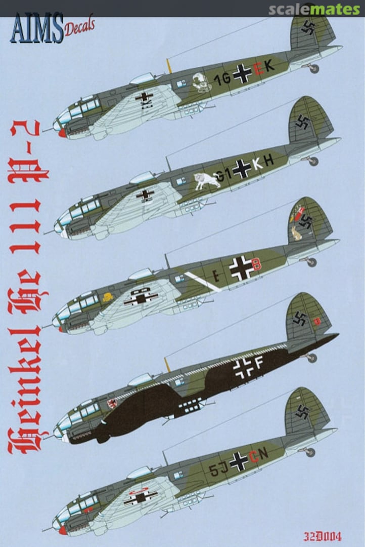 Boxart Heinkel He 111P-2 32D004 AIMS