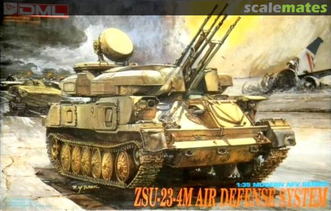 Boxart ZSU-23-4M Air Defense System 3518 DML