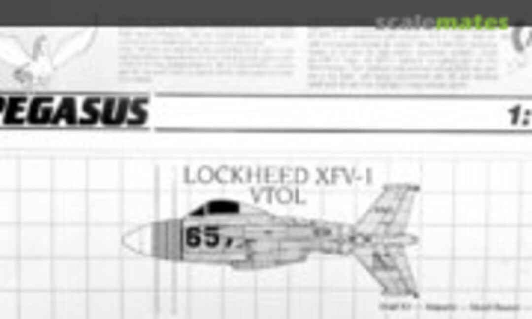 1:72 Lockheed XFV-1 VTOL (Pegasus 3005)