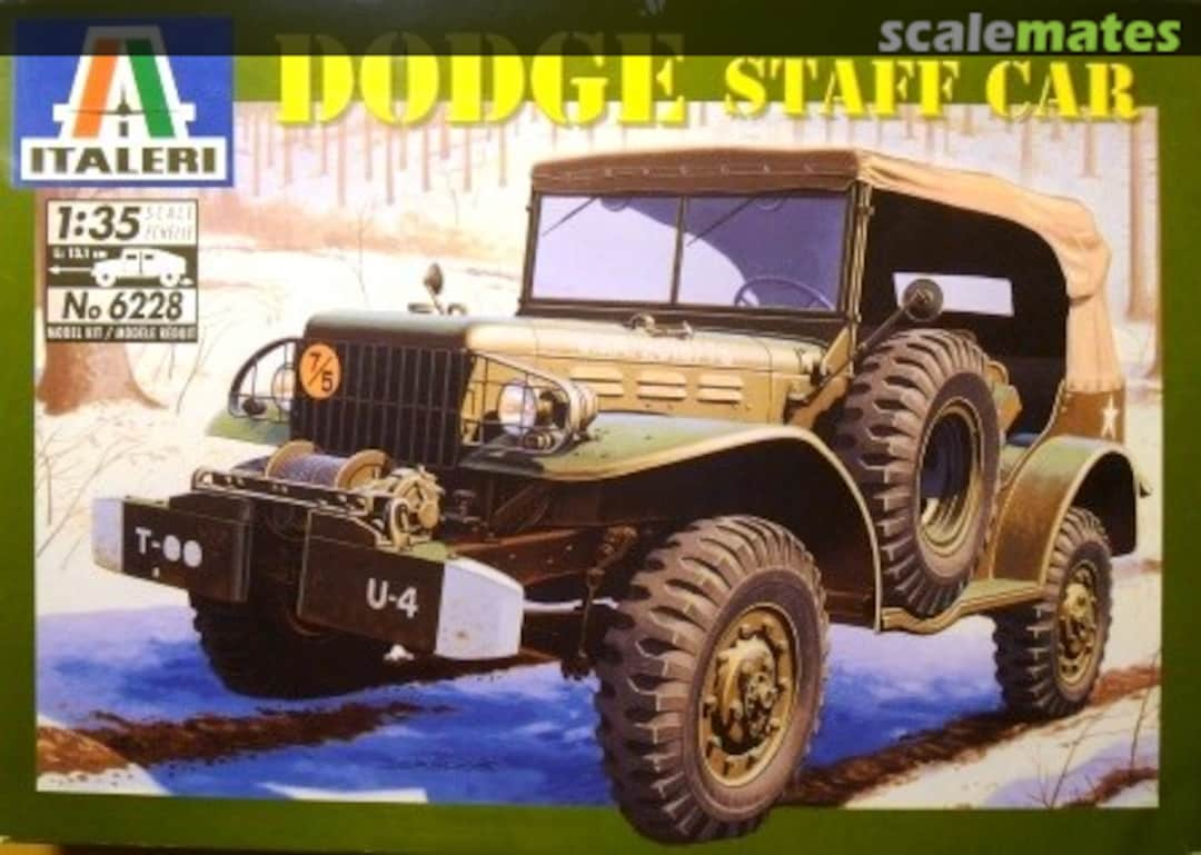 Boxart Dodge Staff Car 6228 Italeri