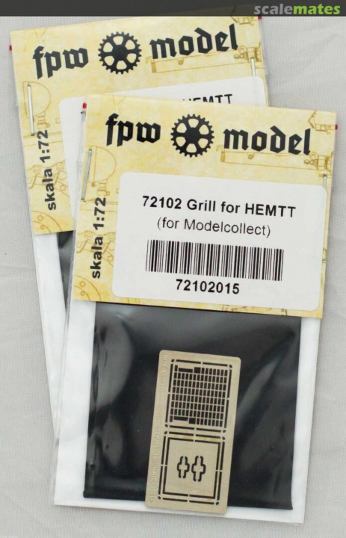 Boxart Grill for HEMTT 72102 FPW Model