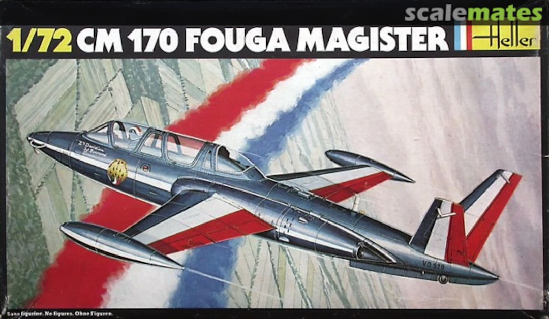 Boxart CM 170 Fouga Magister 220 Heller