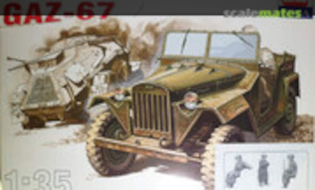 1:35 GAZ-67 with crew (TOGA 74054)