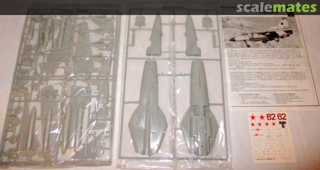 Contents MiG-23S Flogger-B HC1591 Hobbycraft