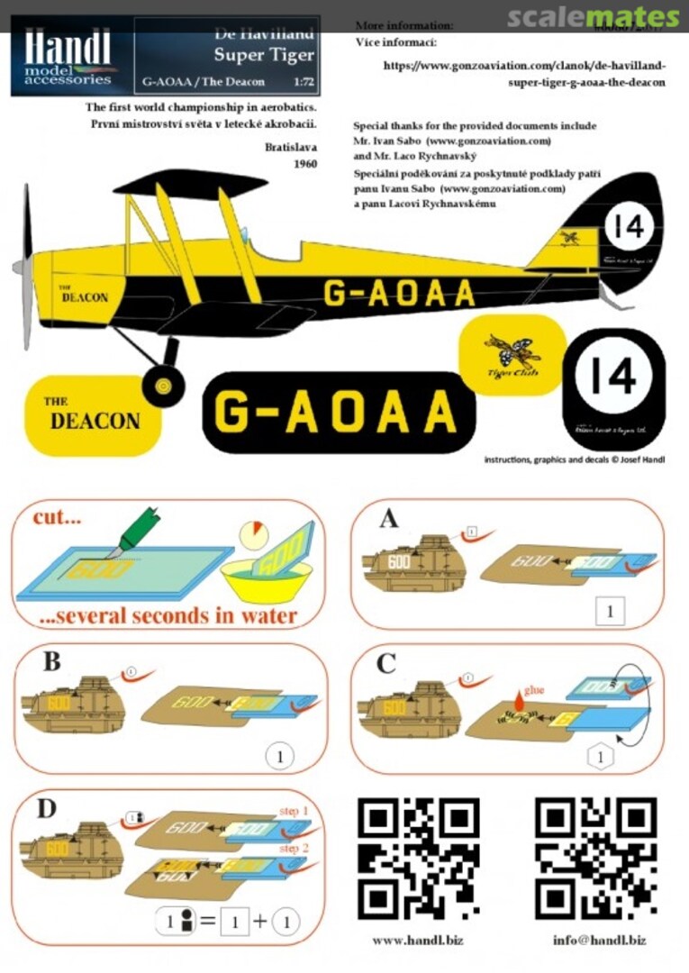 Boxart De Havilland Super Tiger 008072 Handl