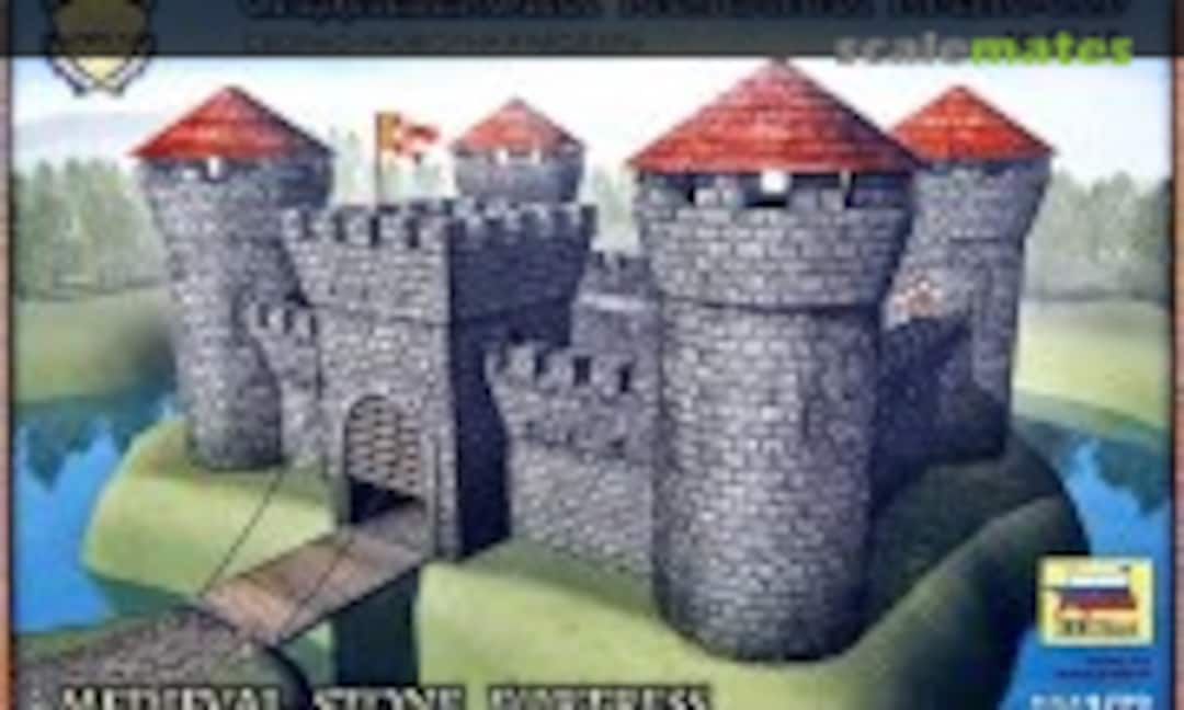 1:72 Medieval Stone Fortress (Zvezda 8510)