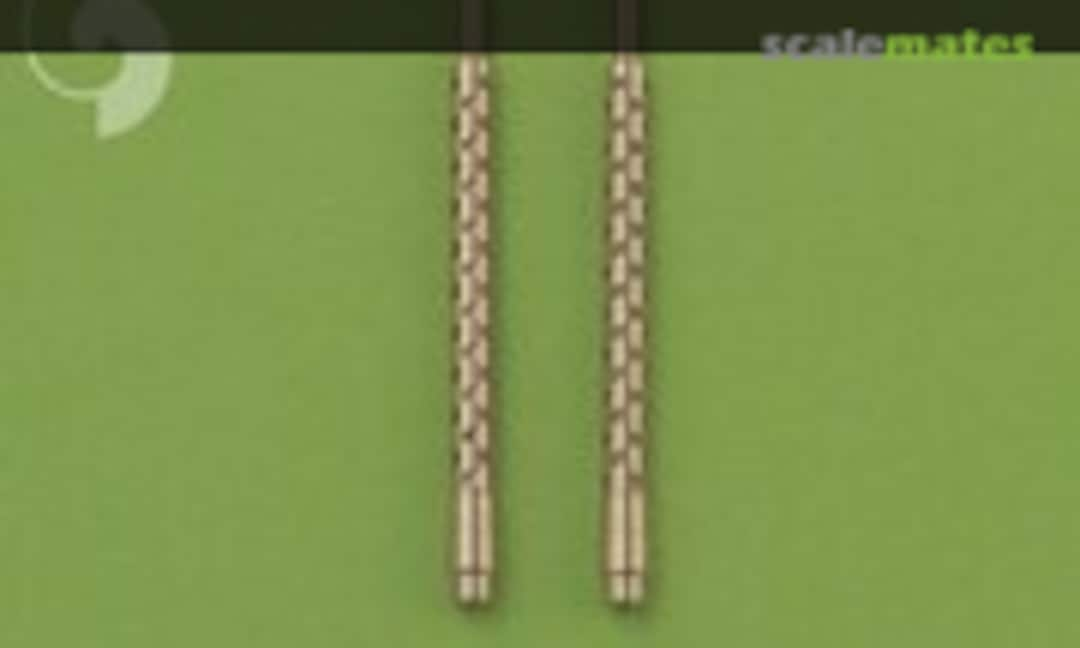 1:48 Japanese Type 97 7,7mm machine gun barrels (Master AM-48-022)