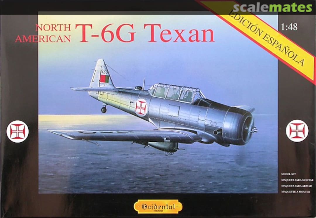 Boxart North American T-6G Texan 0201 Ocidental Réplicas