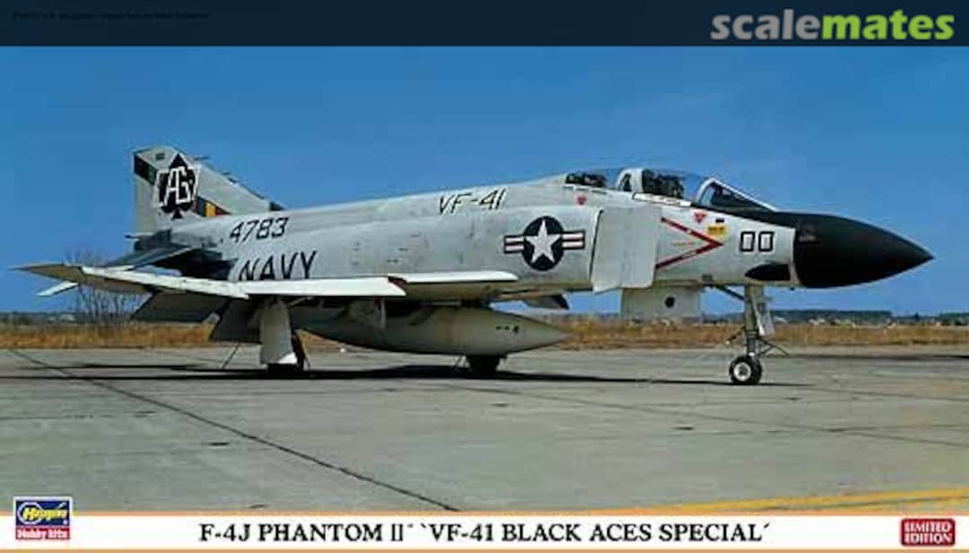 Boxart F-4J Phantom II 'VF-41 Black Aces Special' 01905 Hasegawa