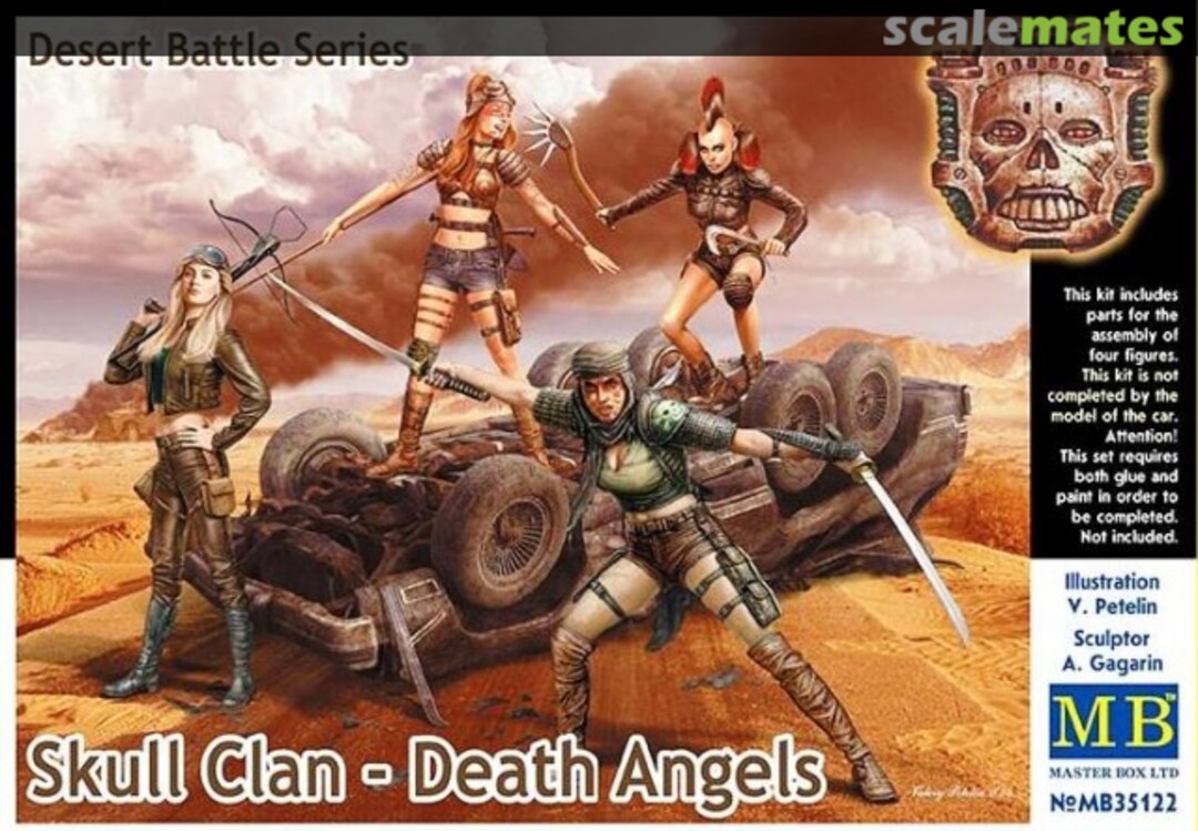 Boxart Skull Clan - Death Angels MB35122 Master Box