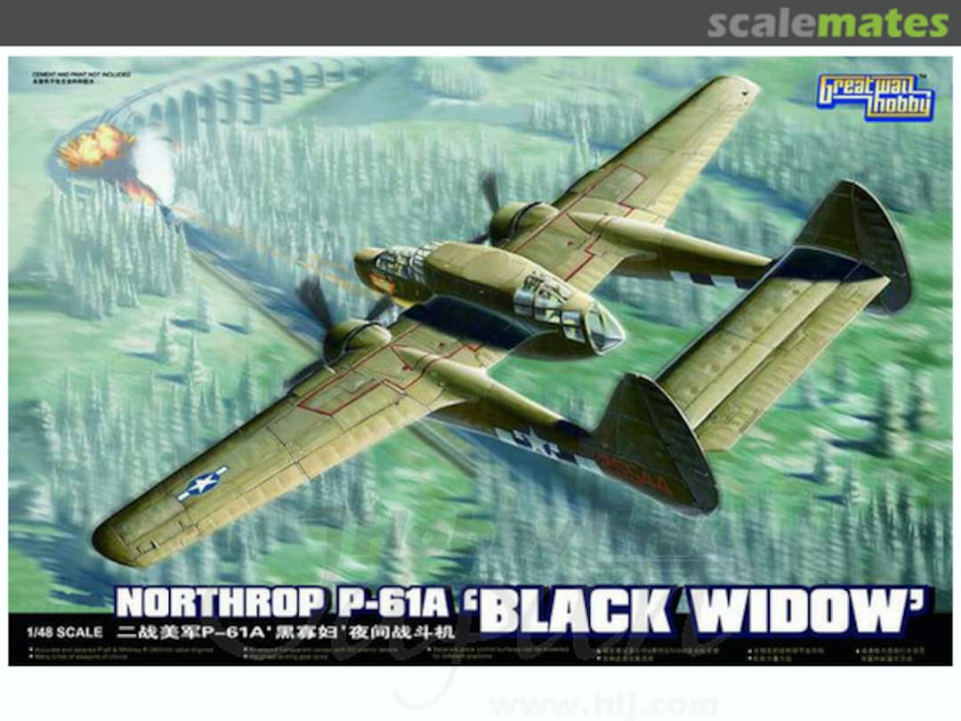 Boxart Northrop P-61A Black Widow L4802 Lion Roar