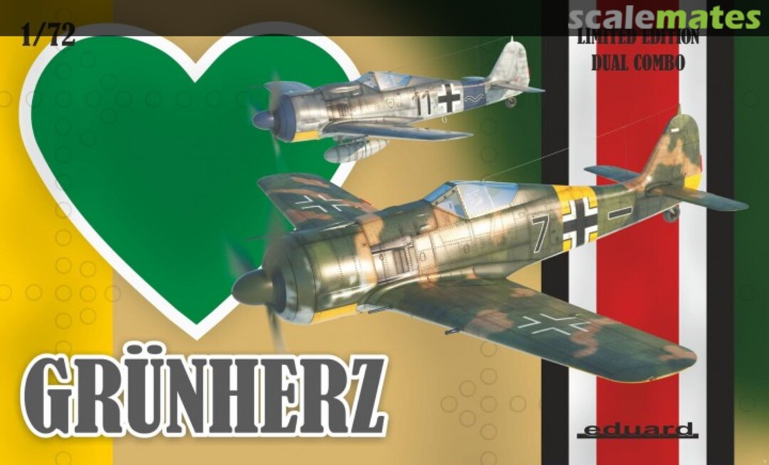 Boxart Grünherz (Fw 190A-5, A-8) 2122 Eduard