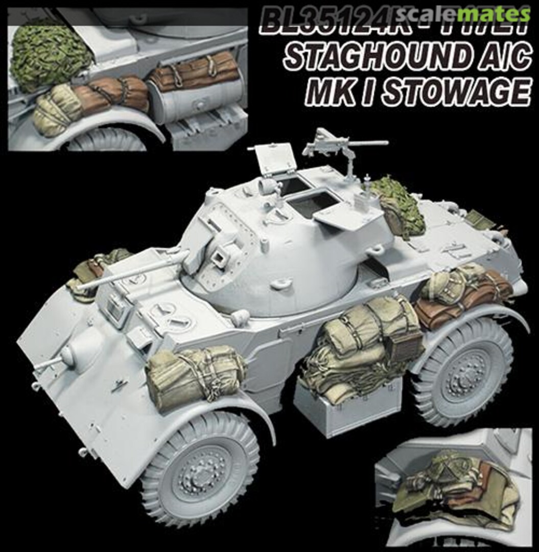 Boxart T17E1 Staghound A/C Mk.I Stowage BL35124K Blast Models