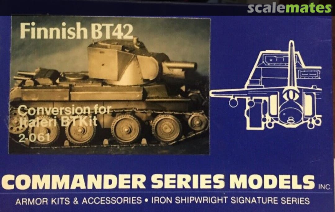 Boxart Finnish BT42 2-061 Commander Series Models