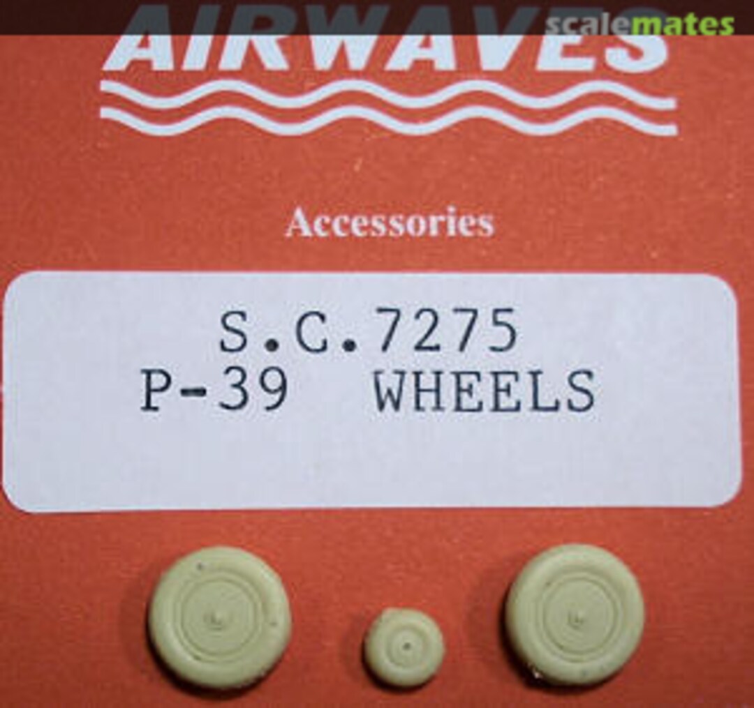 Boxart P-39 Wheels SC7275 Airwaves