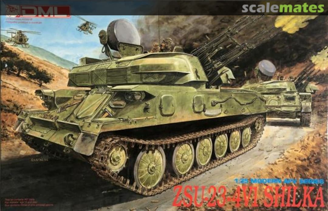 Boxart ZSU-23-4V1 Shilka 3521 DML