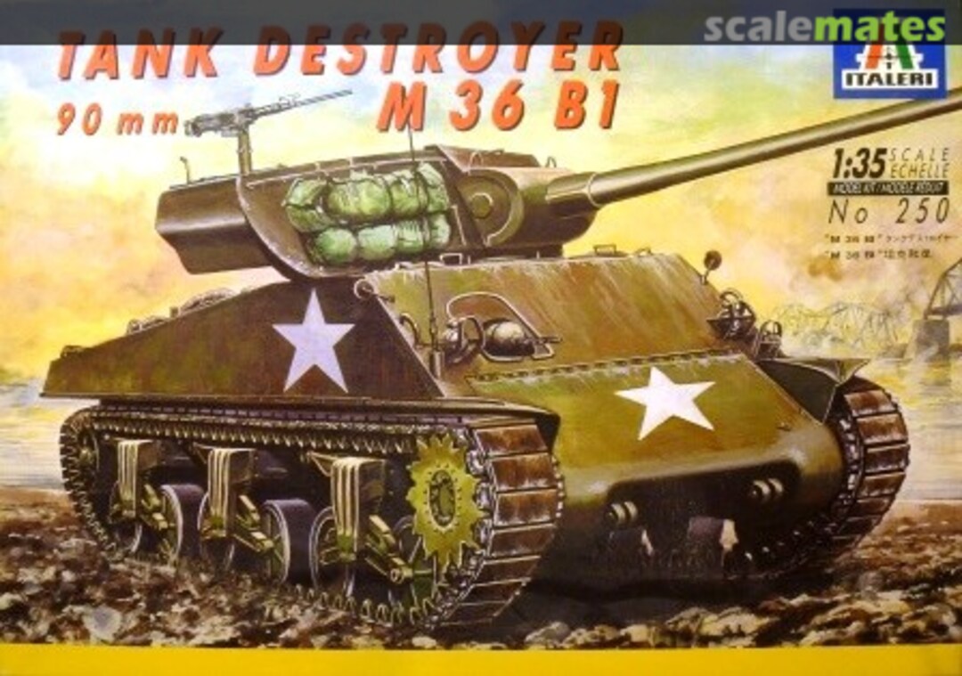 Boxart M36B1 250 Italeri