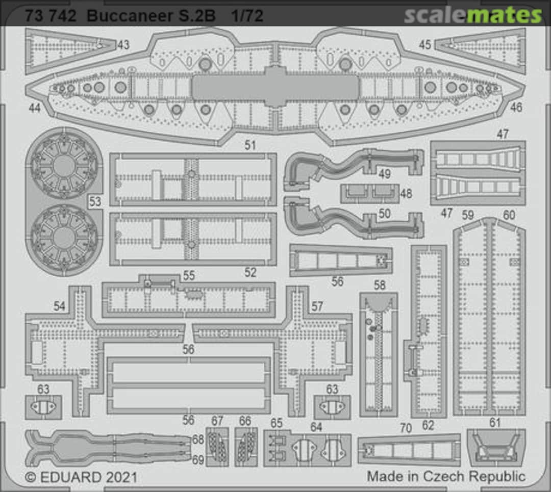 Boxart Buccaneer S.2B 73742 Eduard
