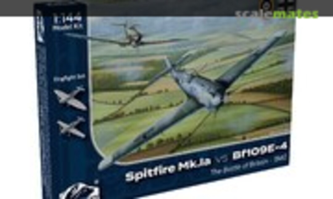 1:144 Spitfire Mk.Ia vs Bf109E-4 Dogfight Set (Beacon Models BMK0009)