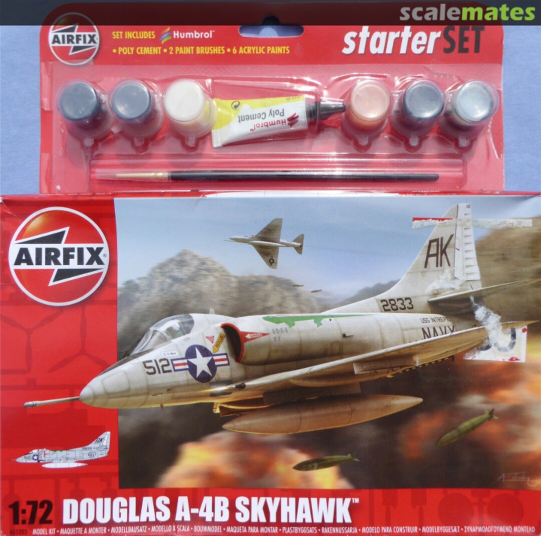 Boxart Douglas A-4B Skyhawk A55203 Airfix