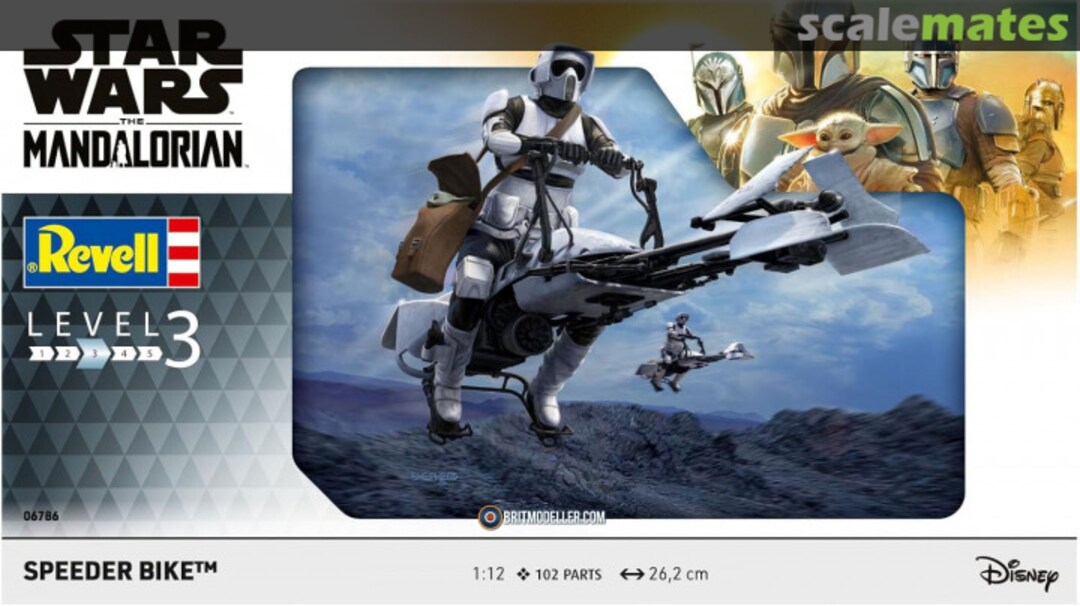 Boxart Speeder Bike 06786 Revell