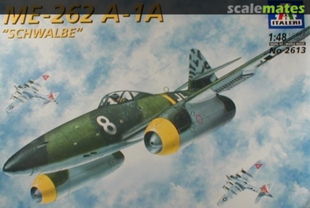 Boxart Me-262 A-1a 2613 Italeri