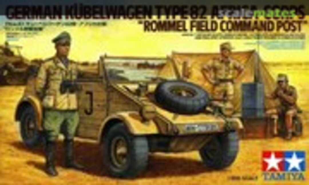 1:35 Kübelwagen Type82 Africa Corps (Tamiya 89649)