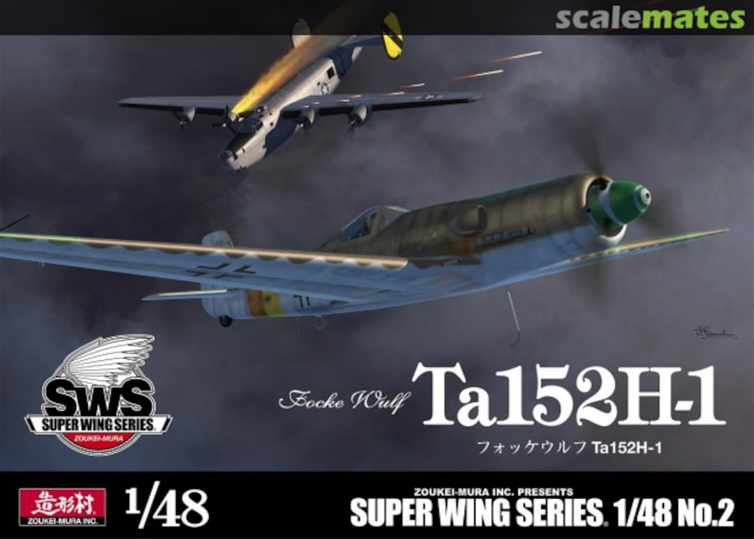 Boxart Focke Wulf Ta 152H-1 SWS48-02 Zoukei-Mura