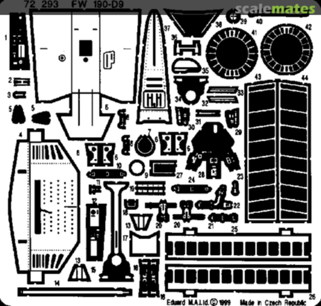 Boxart Fw 190D ACADEMY MINICRAFT 72293 Eduard