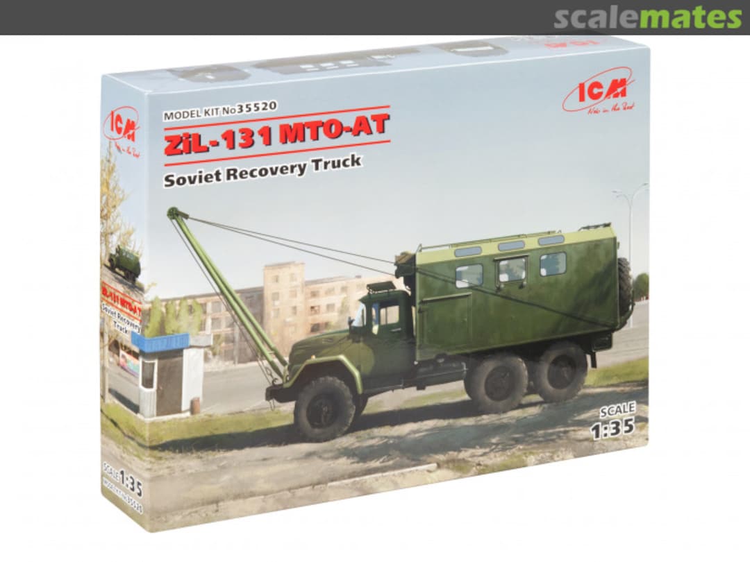 Boxart ZiL-131 MTO-AT 35520 ICM