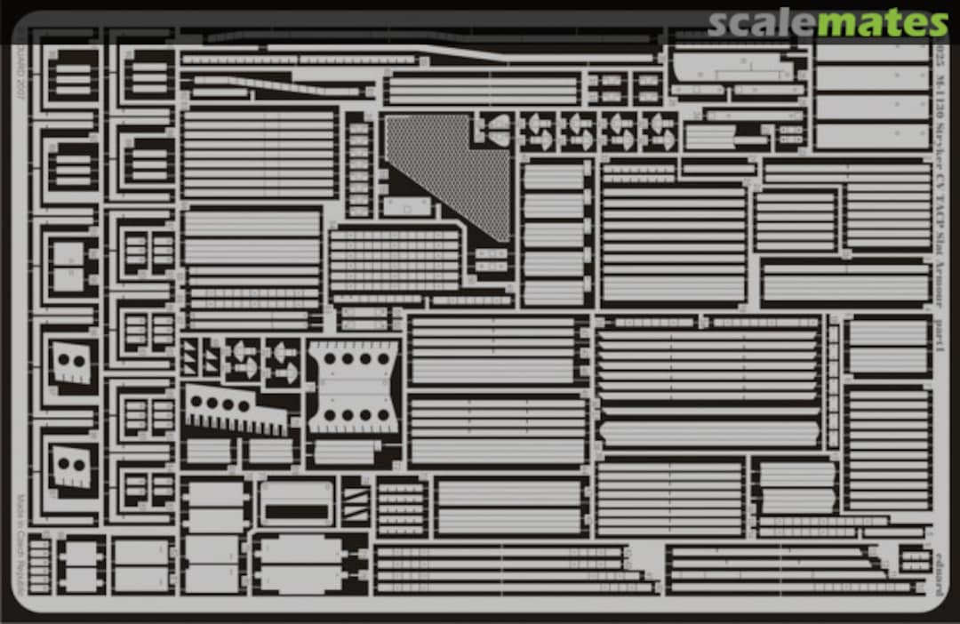 Boxart M-1130 CV TACP slat armour 36025 Eduard